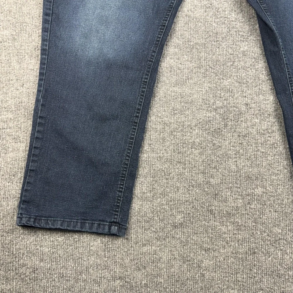 Six Lincoln Jeans Mens 48 Blue Slim Fit Stretch‎ Denim Straight Leg Big & Tall